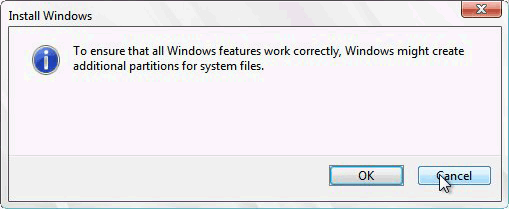 Создание Boot раздела Windows 7